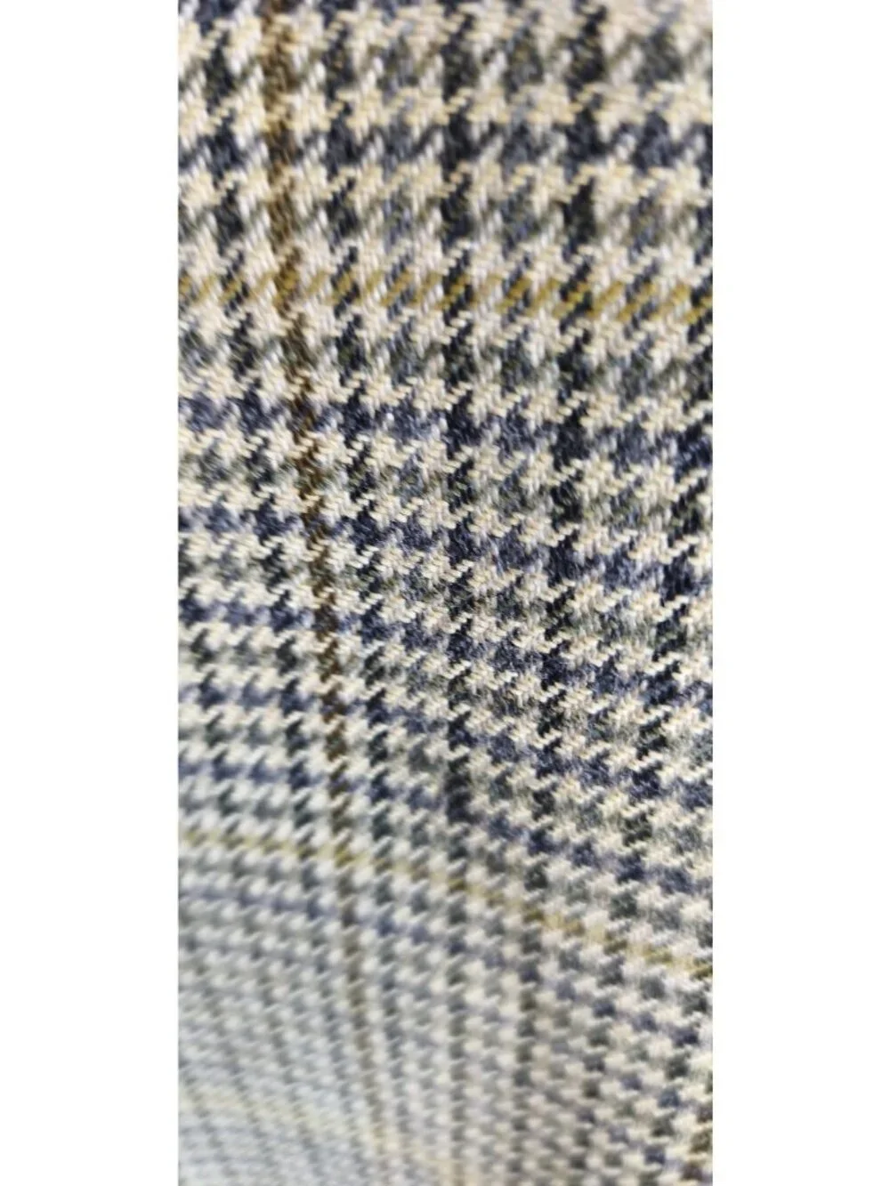 Burberrys Vintage Houndstooth 100% Wool Blazer Sport Coat Made USA No Size